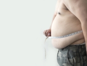 Traditional means of assessment, such as stepping on a scale or calculating Body Mass Index (BMI), are ineffective at determining whether someone is overfat. Instead, researchers recommend taking a measure of the waistline (at the level of the belly button) and comparing it to height: The waist measure should be less than half a person's height.